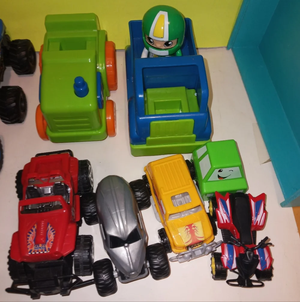 Mega toy bundle monster trucks kids boy cars